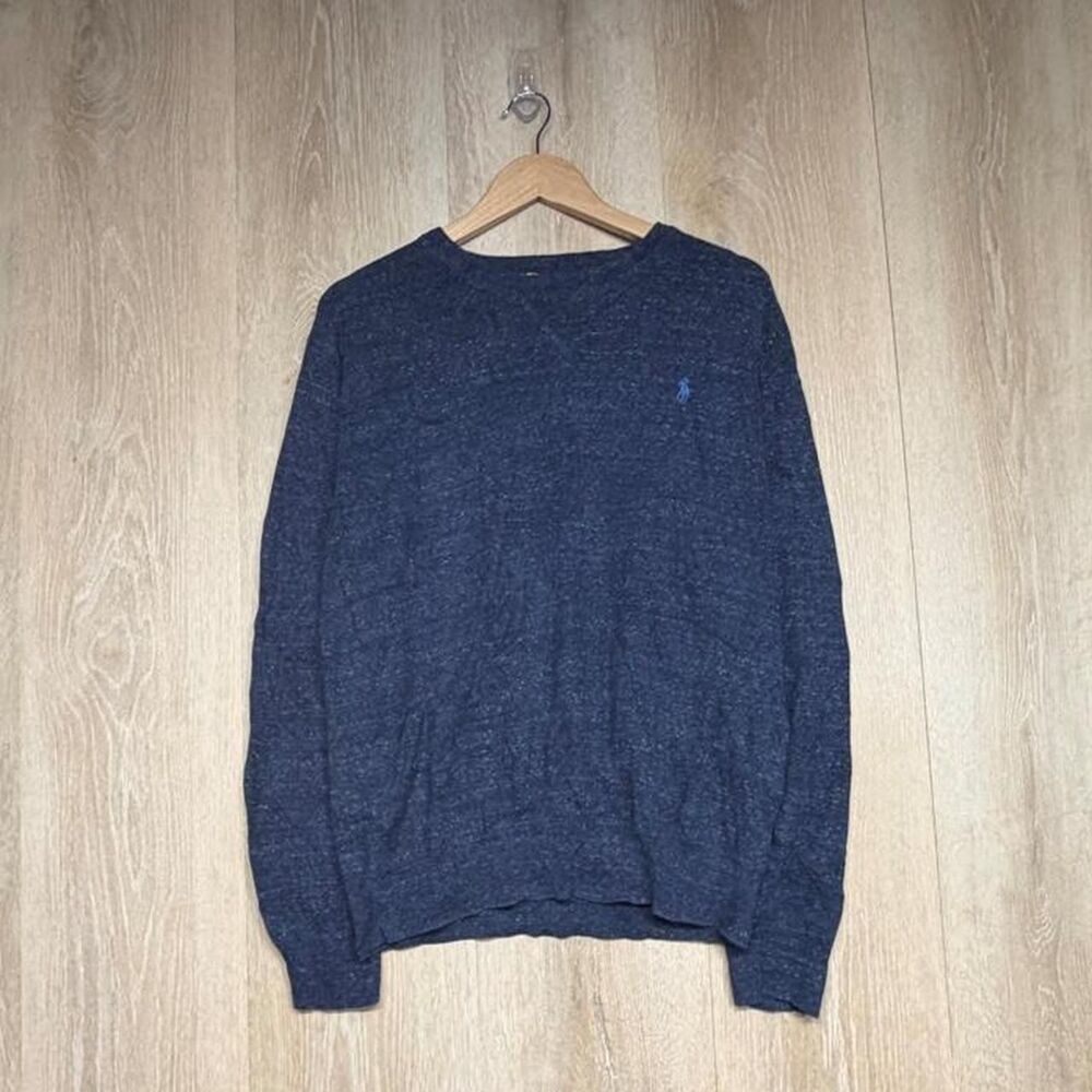 Polo-ralph-lauren Men's Navy and Blue Jumper